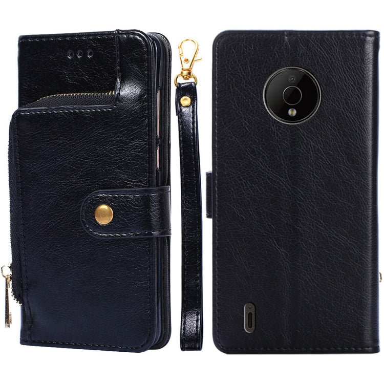 Zipper Bag Leather Phone Case – Card Slot, Leather, TPU, For Nokia C200, For Samsung Galaxy A73 5G, For Samsung Galaxy M13, For Xiaomi 12S Ultra