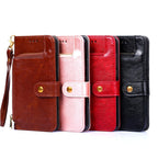 Zipper Bag Leather Phone Case – Card Slot, Leather, TPU, For Nokia C200, For Samsung Galaxy A73 5G, For Samsung Galaxy M13, For Xiaomi 12S Ultra
