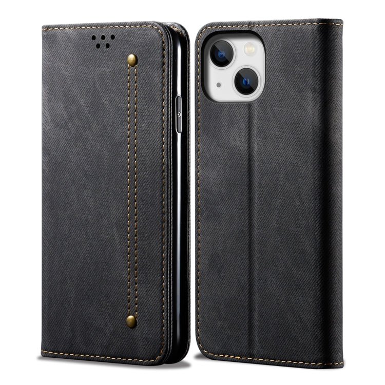 Phone Case – Leather (iPhone 14) #11 For iPhone 14 Black