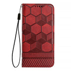 Football Texture Magnetic Leather Flip Phone Case, For Samsung Galaxy A12 5G / M12 / F12, For Samsung Galaxy A13 5G, For Samsung Galaxy A23 5G, For Samsung Galaxy A33 5G