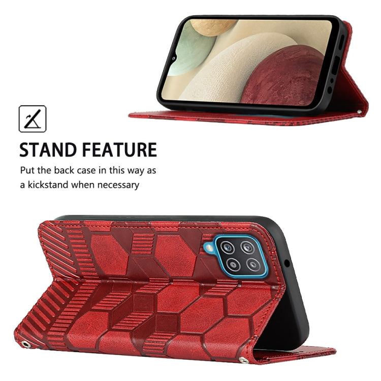 Football Texture Magnetic Leather Flip Phone Case, For Samsung Galaxy A12 5G / M12 / F12, For Samsung Galaxy A13 5G, For Samsung Galaxy A23 5G, For Samsung Galaxy A33 5G