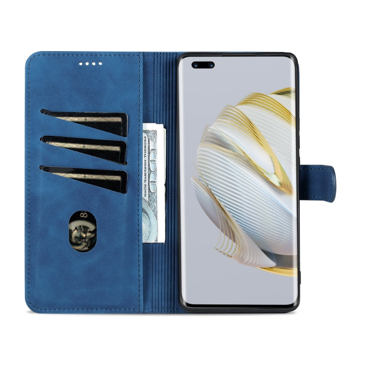 AZNS Skin Feel Calf Texture Flip Leather Phone Case – Card Slot, Flip, Leather, For Huawei nova 10, For Huawei nova 10 Pro