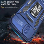 Armor PC + TPU Camera Shield Phone Case, For iPhone 13, For iPhone 13 Pro, For iPhone 13 Pro Max, For iPhone 12