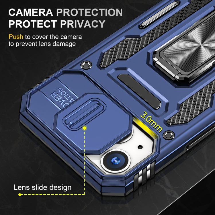 Armor PC + TPU Camera Shield Phone Case, For iPhone 13, For iPhone 13 Pro, For iPhone 13 Pro Max, For iPhone 12