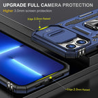 Armor PC + TPU Camera Shield Phone Case, For iPhone 12 Pro Max