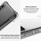 All-inclusive Shockproof Airbag TPU Protective Case, with Screen Protector – Shockproof, Screen Protector, TPU, For LG V60 ThinQ 5G, For Galaxy A71, For Galaxy S20+ 5G, For Sony Xperia 10 II