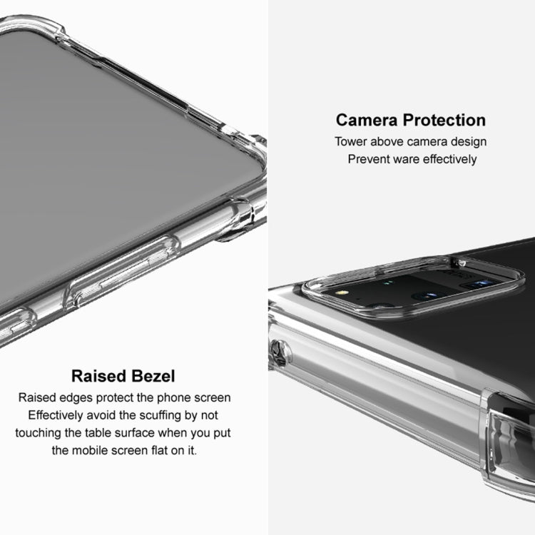 All-inclusive Shockproof Airbag TPU Protective Case, with Screen Protector – Shockproof, Screen Protector, TPU, For LG V60 ThinQ 5G, For Galaxy A71, For Galaxy S20+ 5G, For Sony Xperia 10 II