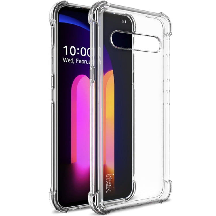 All-inclusive Shockproof Airbag TPU Protective Case, with Screen Protector – Shockproof, Screen Protector, TPU, For LG V60 ThinQ 5G, For Galaxy A71, For Galaxy S20+ 5G, For Sony Xperia 10 II
