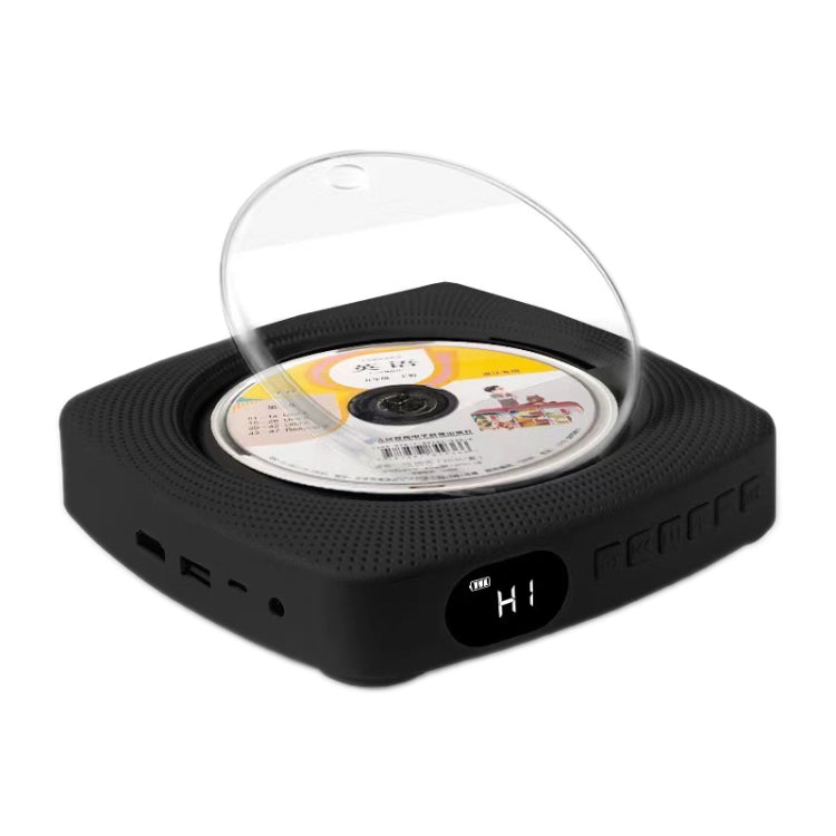 Kecag KC-609 Wall Mounted Home DVD Player Bluetooth CD Player, DVD/CD+Connectable TV + Plug-In Version, CD Version+ Not Connected to TV+ Plug-In Version, CD Version +Not Connected to TV + Charging Version, CD Version +                                 ... DVD CD+Connectable TV + Charging Version Black