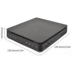 Kecag KC-708 Portable Retro Disc Album CD Player, Disc Album CD Player(Black)