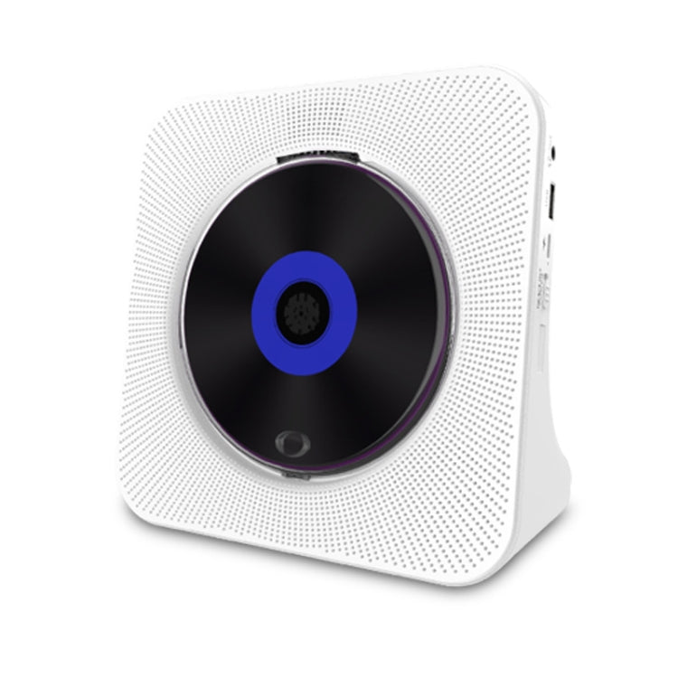 Kecag KC-806 Retro Bluetooth Music Disc Album CD Player, Plug-in Version, Rechargeable Version Plug-in Version White