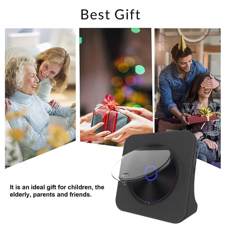 Kecag KC-806 Retro Bluetooth Music Disc Album CD Player, Plug-in Version, Rechargeable Version
