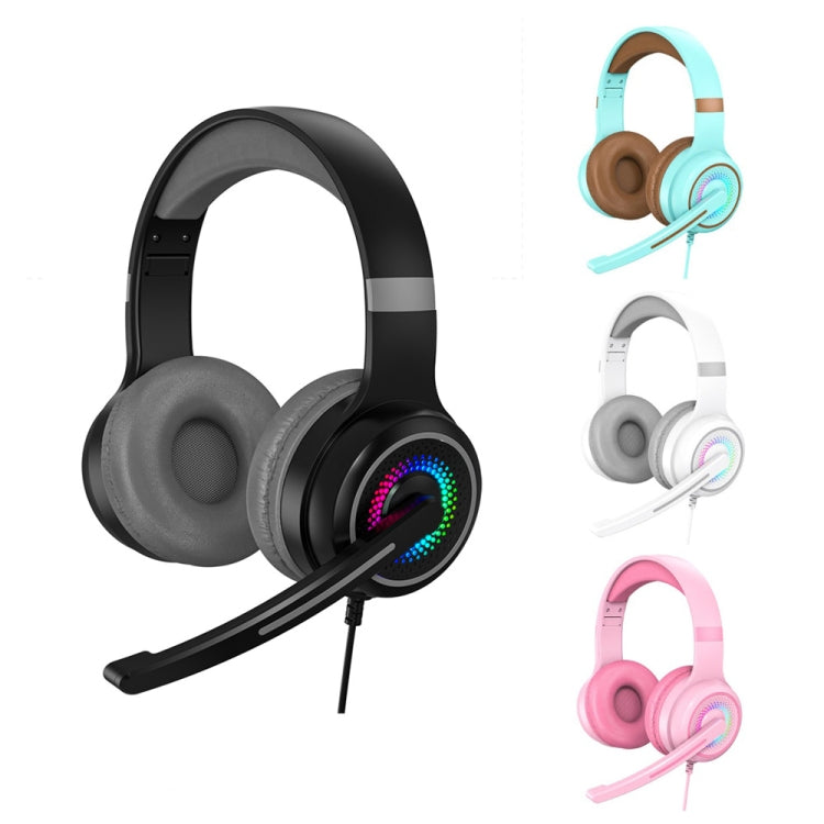 Y20 LED Bass Stereo PC Wired Gaming Headset with Microphone – Durable Build, Easy to Use