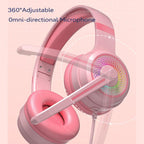 Y20 LED Bass Stereo PC Wired Gaming Headset with Microphone – Durable Build, Easy to Use