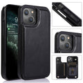 Double Buckle Phone Case, For iPhone 14 Plus For iPhone 14 Plus Black