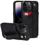 Wrist Strap Holder Phone Case, For iPhone 14 Pro Max, For iPhone 14... For iPhone 14 Pro Max Black