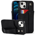 Wrist Strap Holder Phone Case, For iPhone 14 Plus For iPhone 14 Plus Black
