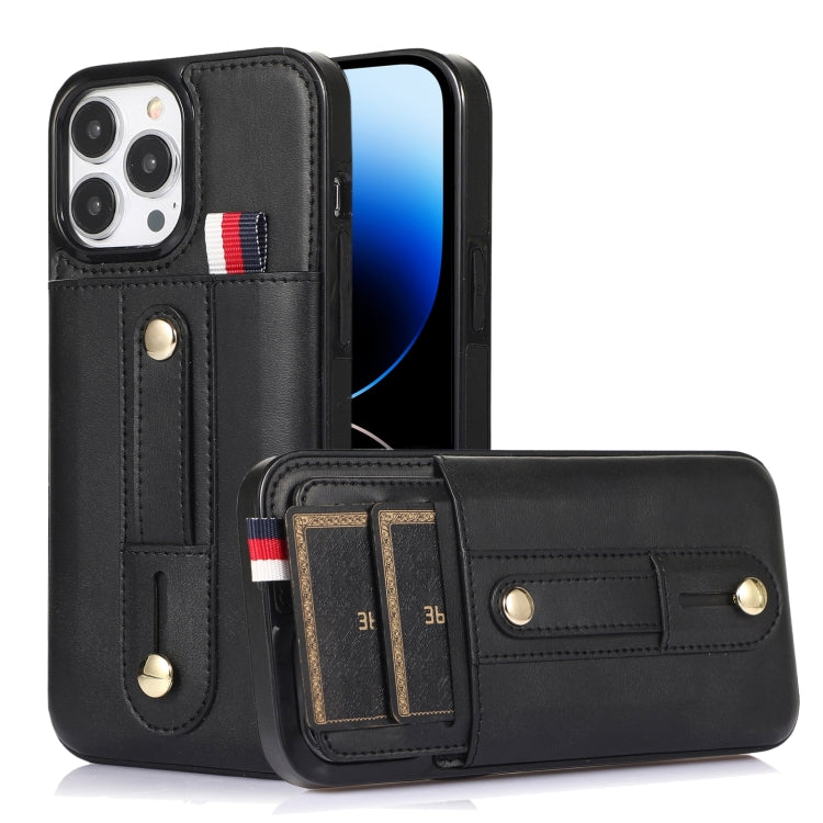 Phone Case – Leather (iPhone 14 Pro Max) #3 For iPhone 14 Pro Max Black