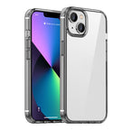 Phone Case – Shockproof (iPhone 13) #4 For iPhone 13 Transparent Black