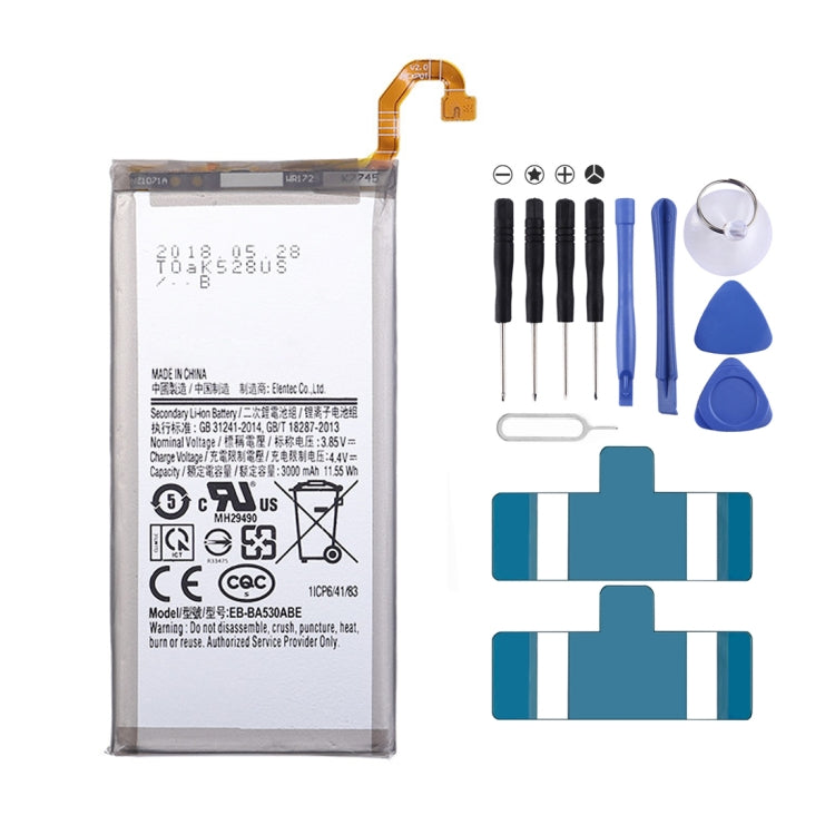 EB-BA530ABE 3000mAh Li-Polymer Battery Replacement – Durable Build, Easy to Use, For Samsung Galaxy A8 2018 A530 SM-A530 A530F For Samsung Galaxy A8 2018 A530 SM-A530 A530F