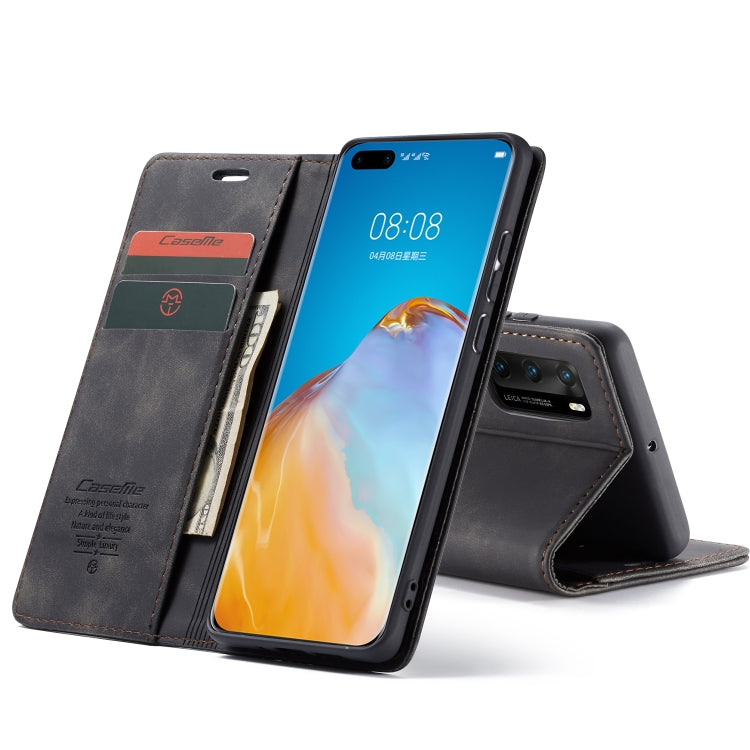 CaseMe-013 Multifunctional Horizontal Flip Leather Case with Card Slot & Holder & Wallet – Card Slot, Flip, Leather, For Huawei P40, For Huawei P40 Pro, For Huawei P40 Lite