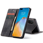 CaseMe-013 Multifunctional Horizontal Flip Leather Case with Card Slot & Holder & Wallet – Card Slot, Flip, Leather, For Huawei P40, For Huawei P40 Pro, For Huawei P40 Lite