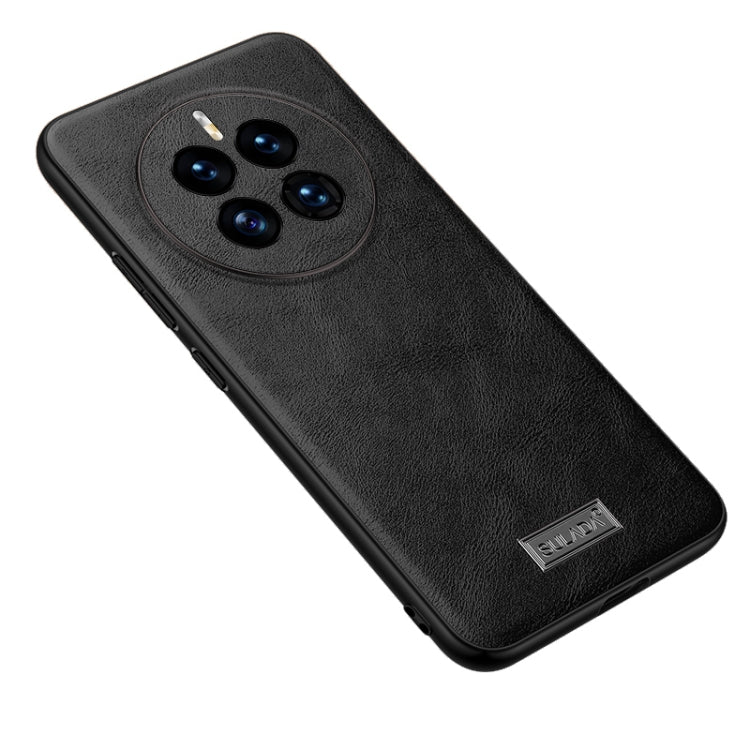 Shockproof TPU + Handmade Leather Protective Phone Case – Shockproof, Leather, TPU, For Huawei Mate 50, For Huawei Mate 50 Pro
