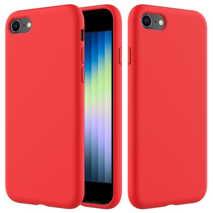 Protective Case – Shockproof, Silicone (iPhone SE 2022) For iPhone SE 2022 SE 2020 Red
