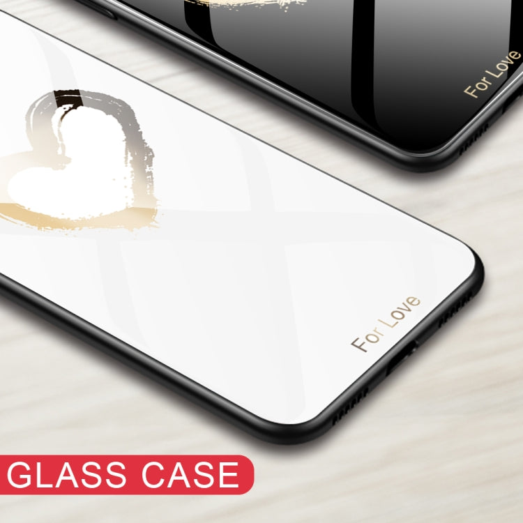 Colorful Painted Glass Phone Case, For iPhone 14 Pro