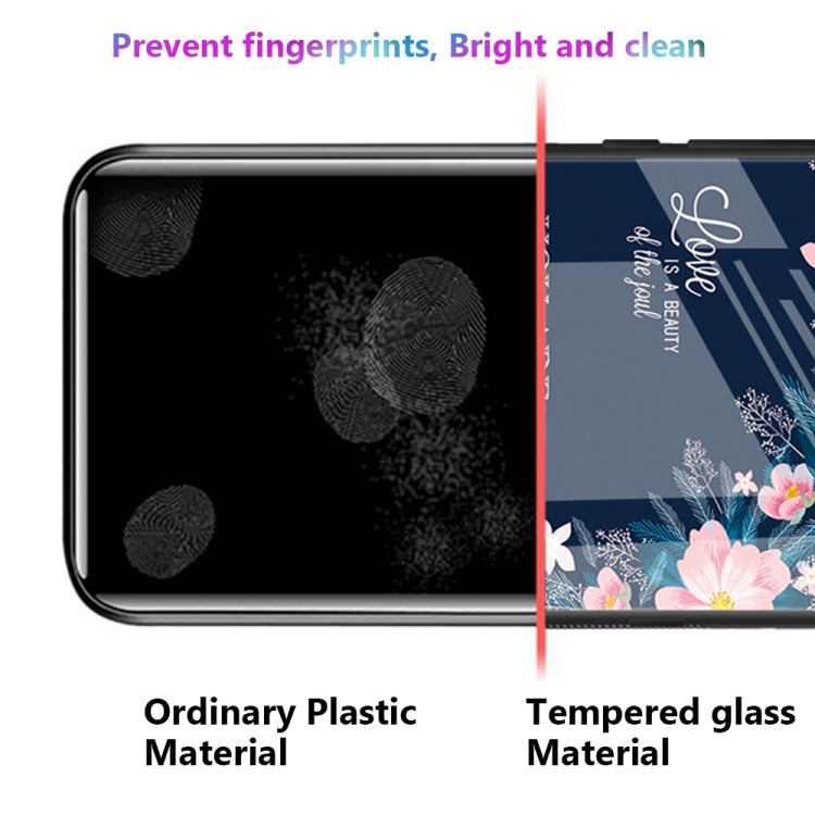 Colorful Painted Glass Phone Case, For iPhone 13
