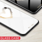 Colorful Painted Glass Phone Case, For iPhone 12 / 12 Pro