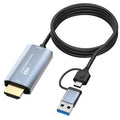 Z36 HDMI/M to USB-Type C/M HD Video Capture Card, Length: 2m, Z36 Z36