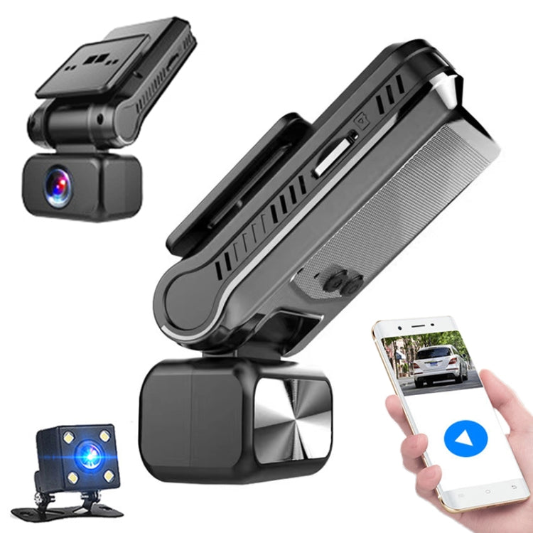 Dual Camera HD Night Vision WiFi Car Dash Cam Driving Recorder, 1080P Dual Camera, 2K Dual Camera, 4K Dual Camera 1080P Dual Camera