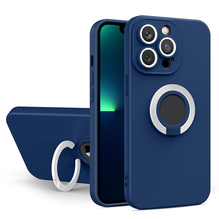 Contrast Color TPU Holder Phone Case, For iPhone 13, For iPhone 13 Pro, For iPhone 13 Pro Max For iPhone 13 Royal Blue