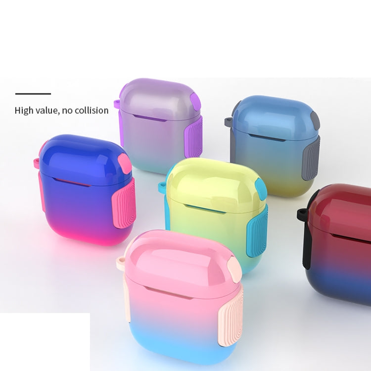 2 in 1 Varnish Colorful PC + TPU Earphone Case, For AirPods 2 / 1, For...