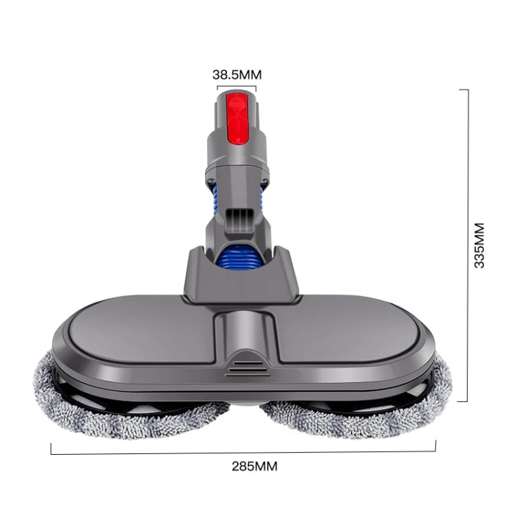 X001 Vacuum Cleaner Electric Mop Cleaning Head with Water Tank – Durable Build, Easy to Use, For Dyson V7 -V11 Grey, For Dyson V6