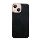 Phone Case – Leather (iPhone 14) #16 For iPhone 14 Black