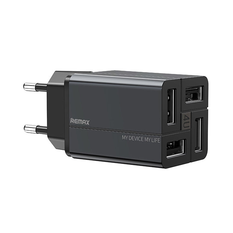 RP-U43 3.4A 4 USB Port Fast Charger, EU Plug, UK Plug – TPU