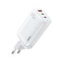 REMAX RP-U55 Territory Series 65W USB+Dual USB-C / Type-C Interface Fast Charger, EU Plug, UK Plug, CN Plug EU Plug