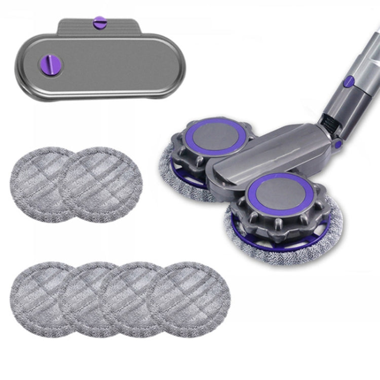 X003 Vacuum Cleaner Electric Mop Cleaning Head with Water Tank, For Dyson V6, For Dyson V7 / V8 / V10 / V11 For Dyson V6