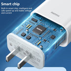 REMAX RP-U79 Speed Series 20W USB-C/Type-C Multi-Compatible Fast Charger, CN Plug, EU Plug, UK Plug