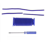 Soft Velvet Floor Brush Hose Strips For Dyson V7 / V8 / V10 / V11, 3 in 1 Velvet Strip Hose, 2 in 1 Velvet Strip 3 in 1 Velvet Strip Hose