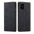 Forwenw Dream Series Oil Edge Strong Magnetism Horizontal Flip Leather Case with Holder & Card Slots & Wallet & Photo Frame, For Galaxy A51, For Galaxy A71, For Xiaomi Redmi Note 8 Pro, For Xiaomi Redmi Note 8, For Galaxy S20, For Galaxy S20 Plus For Galaxy A51 Black