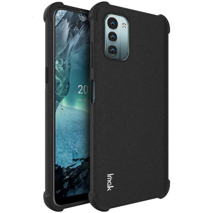 All-inclusive Shockproof Airbag TPU Case with Screen Protector – Shockproof, Screen Protector, TPU, For Asus ROG Phone 6, For Nokia G11/G21 For Nokia G11 G21 Matte Black