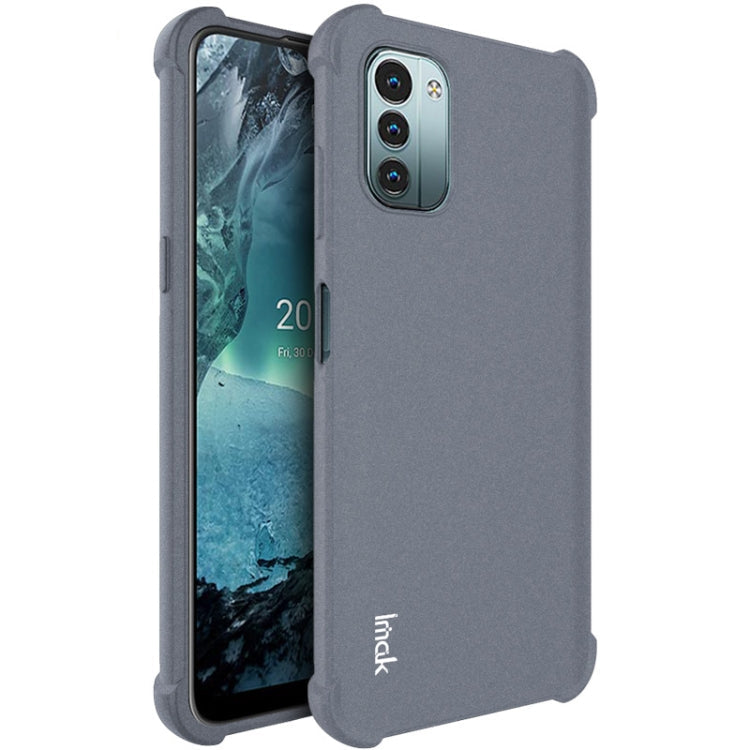 All-inclusive Shockproof Airbag TPU Case with Screen Protector – Shockproof, Screen Protector, TPU, For Asus ROG Phone 6, For Nokia G11/G21 For Nokia G11 G21 Matte Grey
