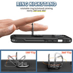 3 in 1 Ring Holder Phone Case, For iPhone 14, For iPhone 14 Plus, For...