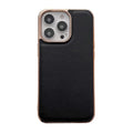 Phone Case – Leather (iPhone 13 Pro Max) #7 For iPhone 13 Pro Max Black