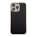 Phone Case – Leather (iPhone 13 Pro Max) #7 For iPhone 13 Pro Max Black
