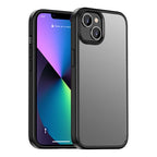 Phone Case – Shockproof (iPhone 14 Plus) #6 For iPhone 13 Black