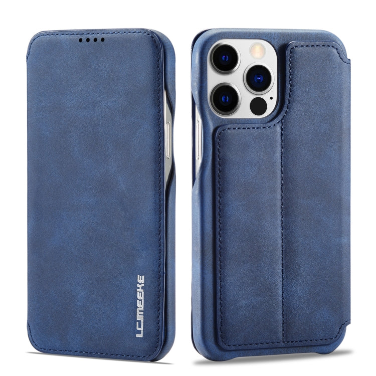 Phone Case – Leather (iPhone 14) #22 For iPhone 14 Pro Blue